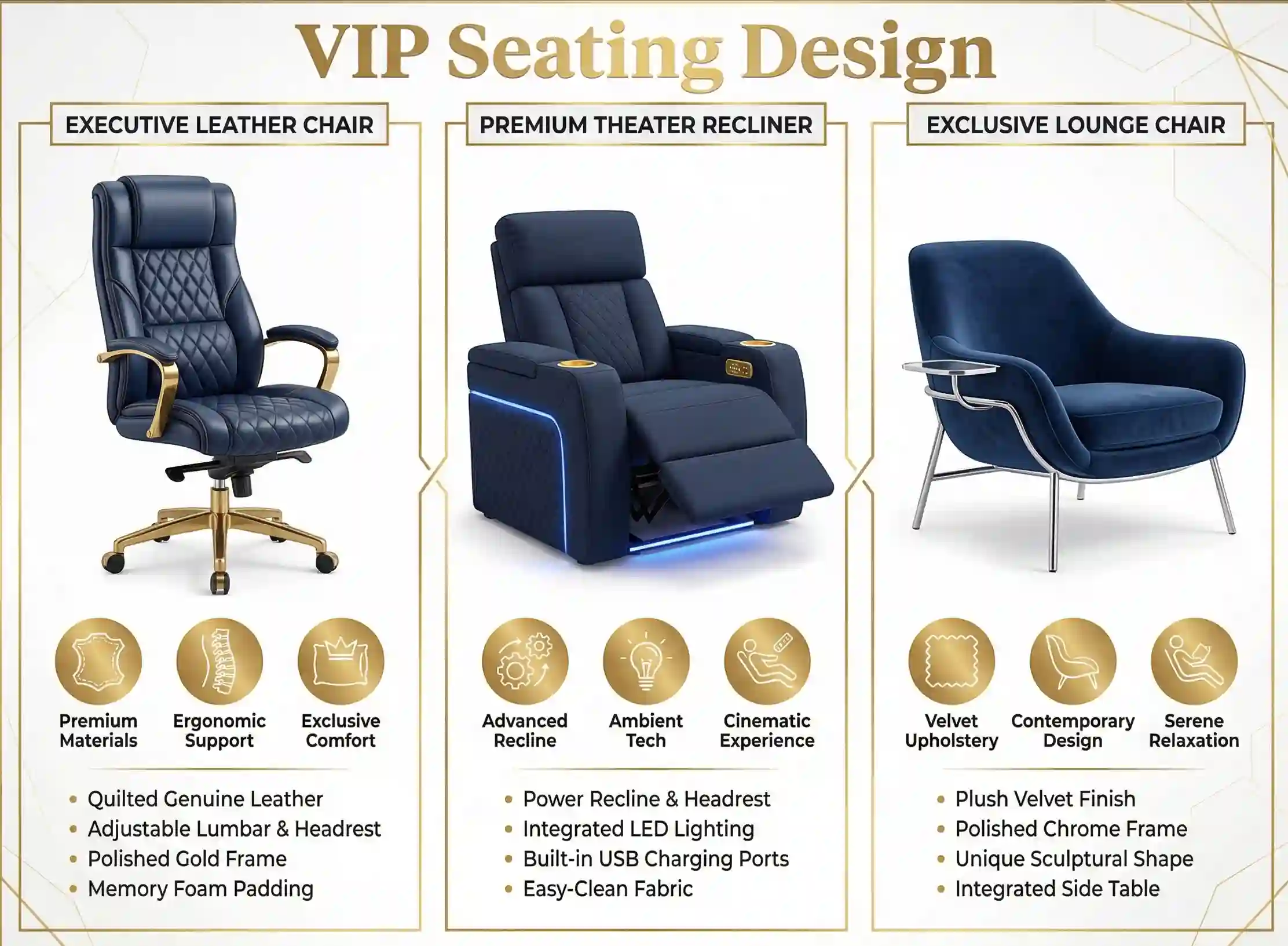 VIP seating design