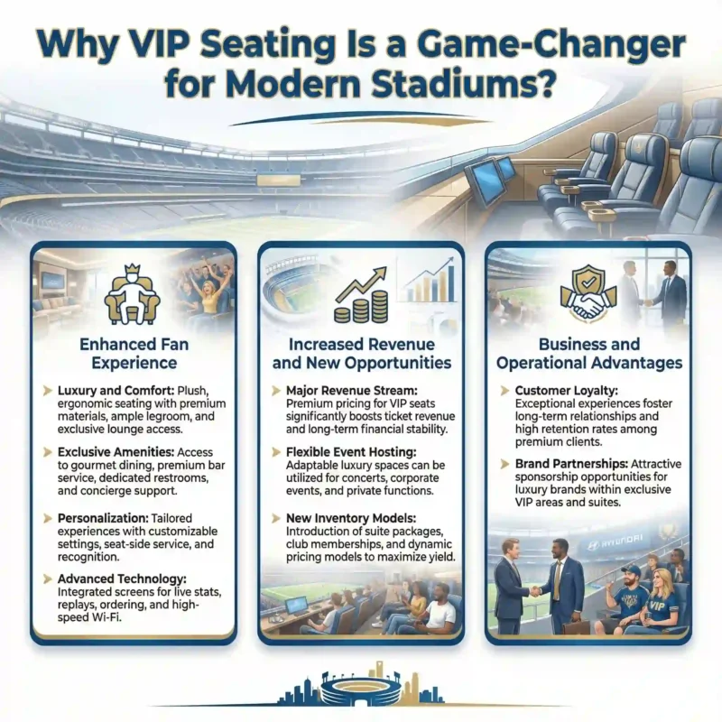 Why VIP Seating Is a Game-Changer for Modern Stadiums