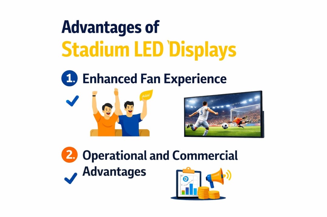 Advantages of Stadium LED Displays