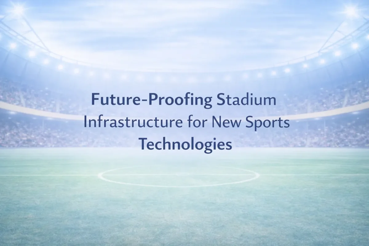 Future-Proofing Stadium Infrastructure for New Sports Technologies