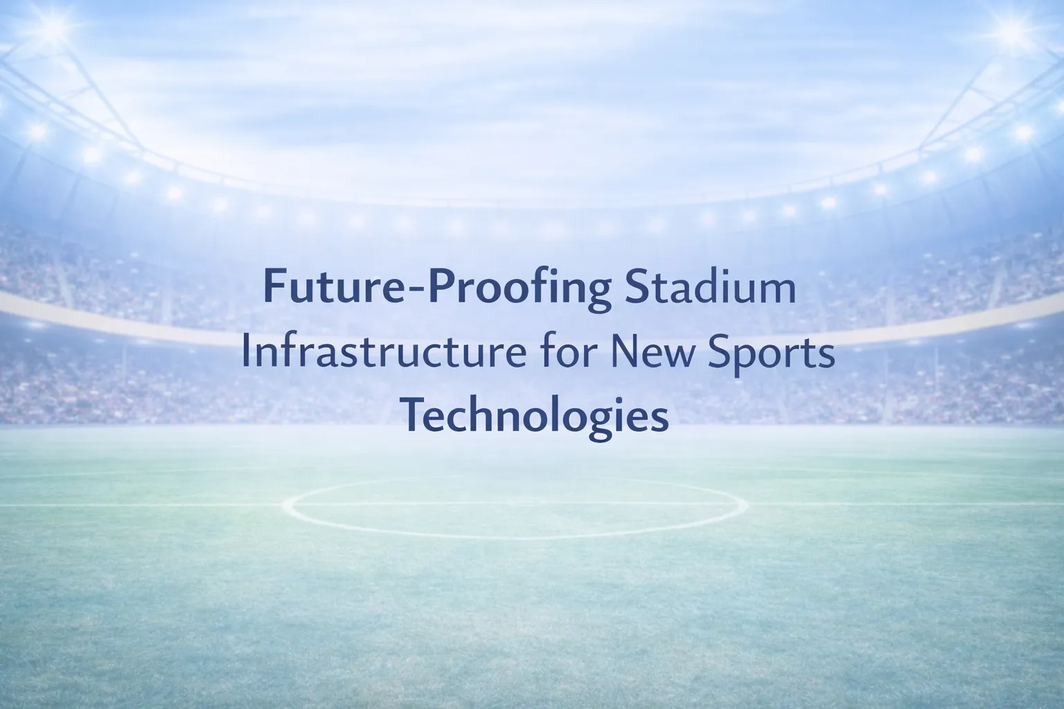 Future-Proofing Stadium Infrastructure for New Sports Technologies