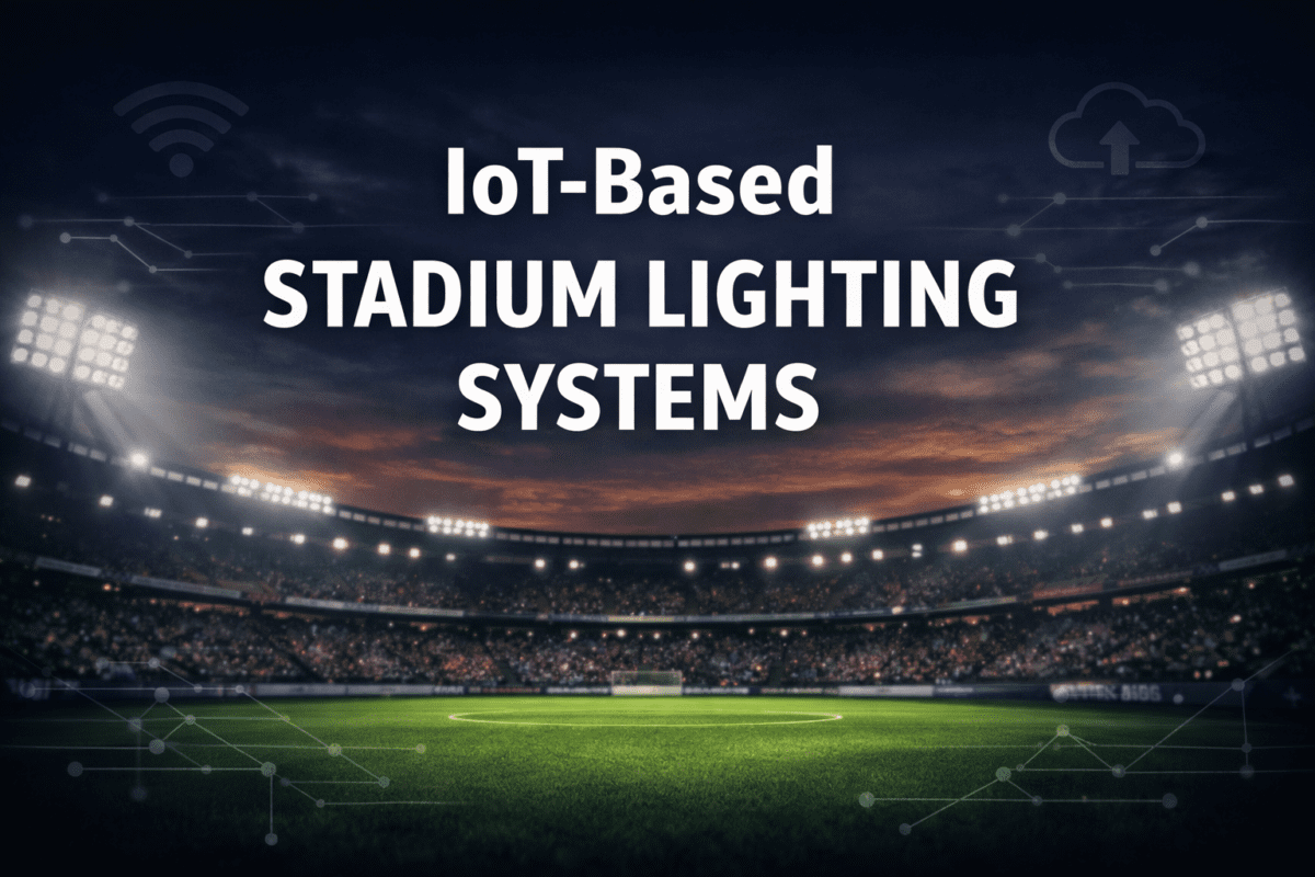 IoT based stadium lighting systems
