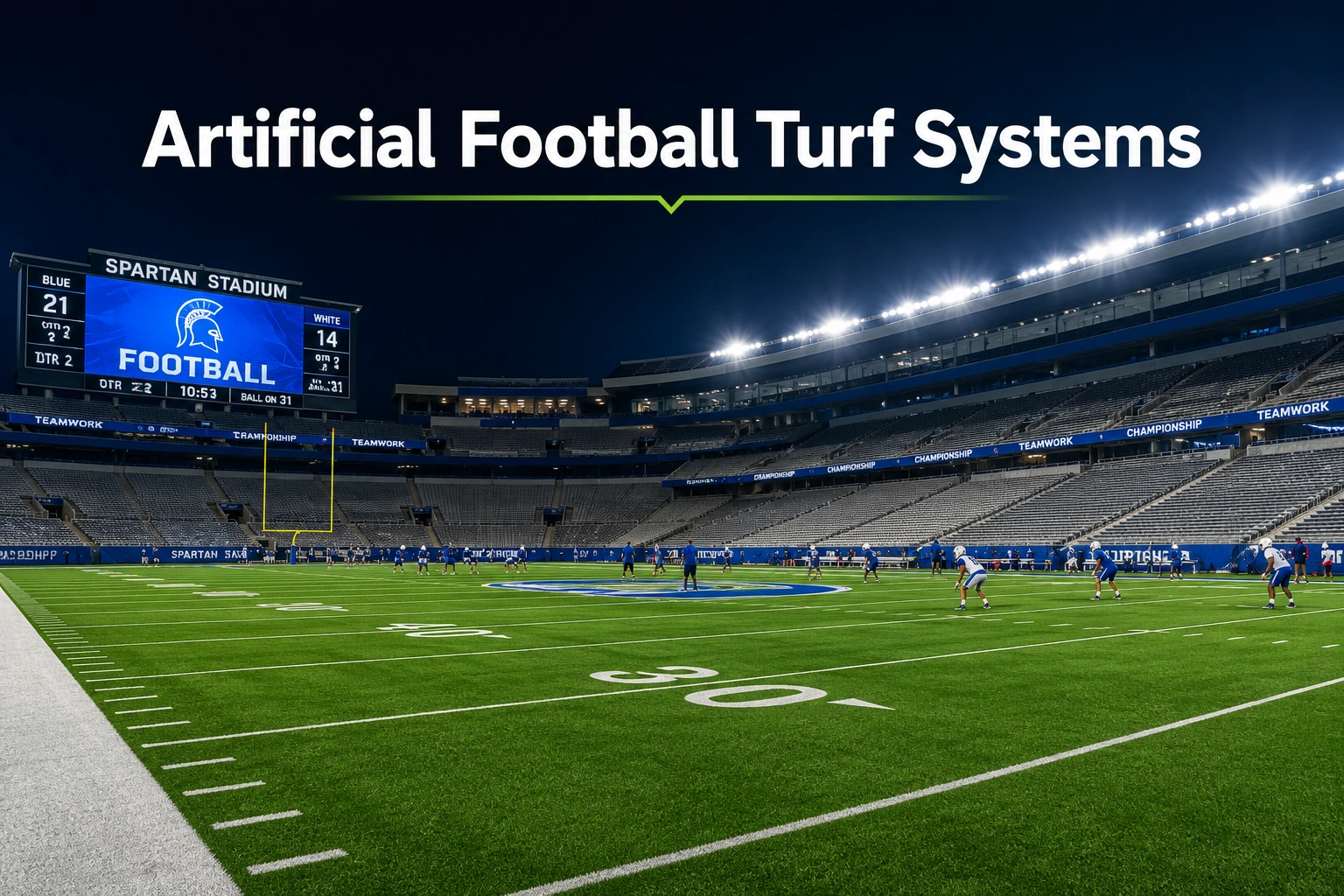 Artificial Football Turf Systems